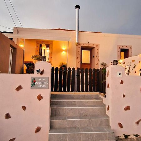 Seva Monolithos House Villa Bagian luar foto