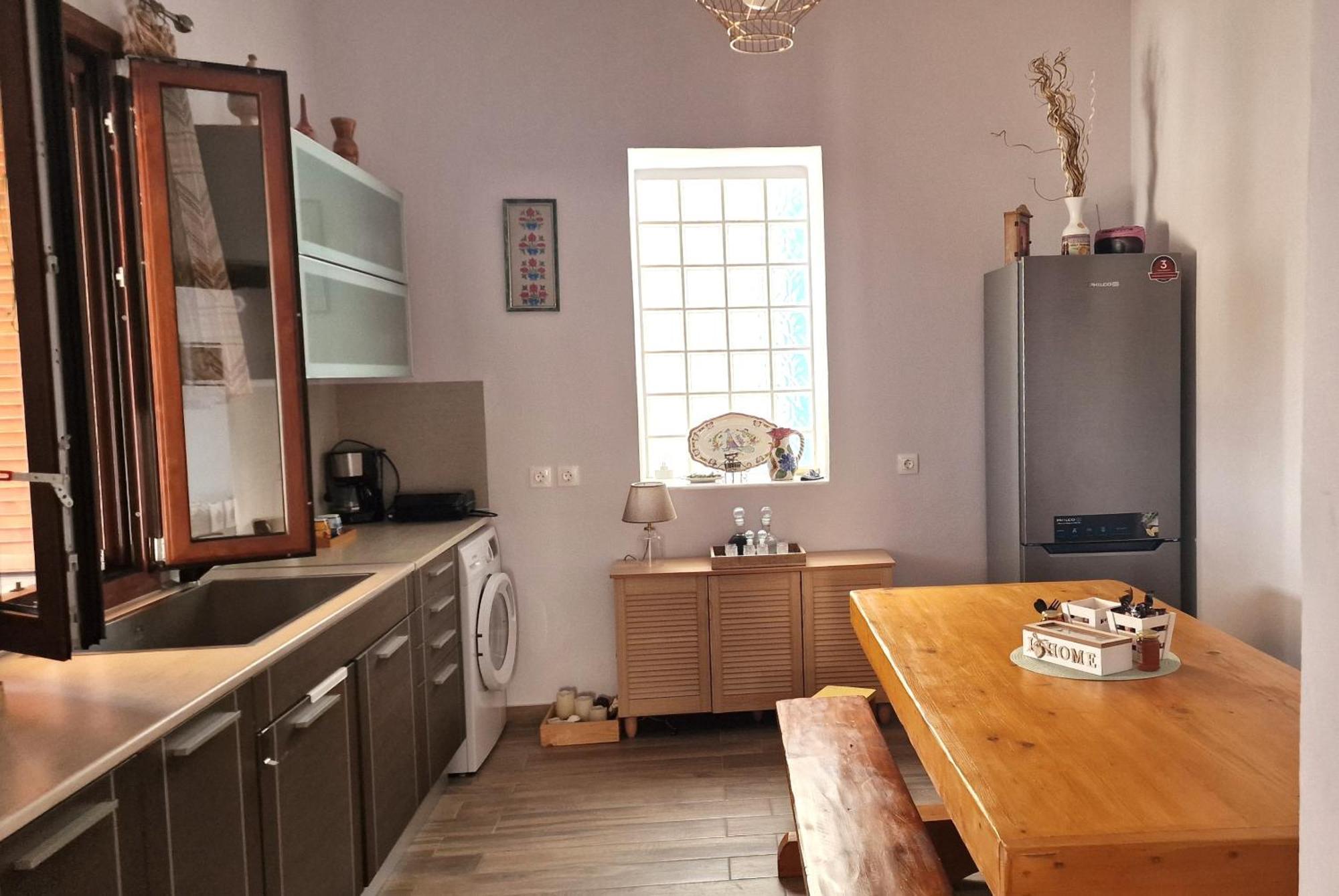 Seva Monolithos House Villa Bagian luar foto